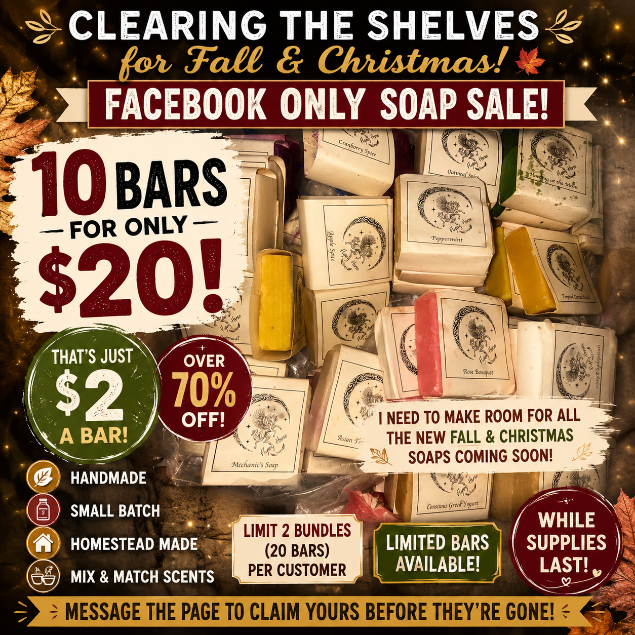 Clearance soaps