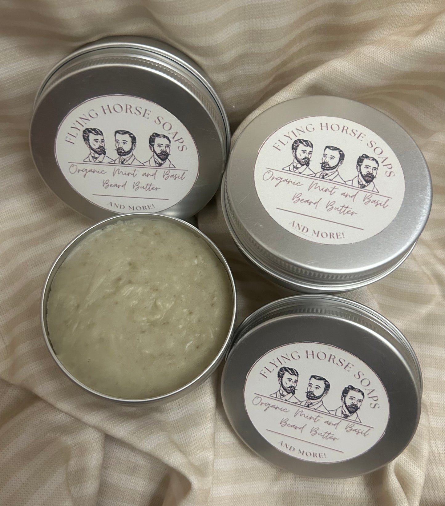 Organic Mint and Basil Beard Butter