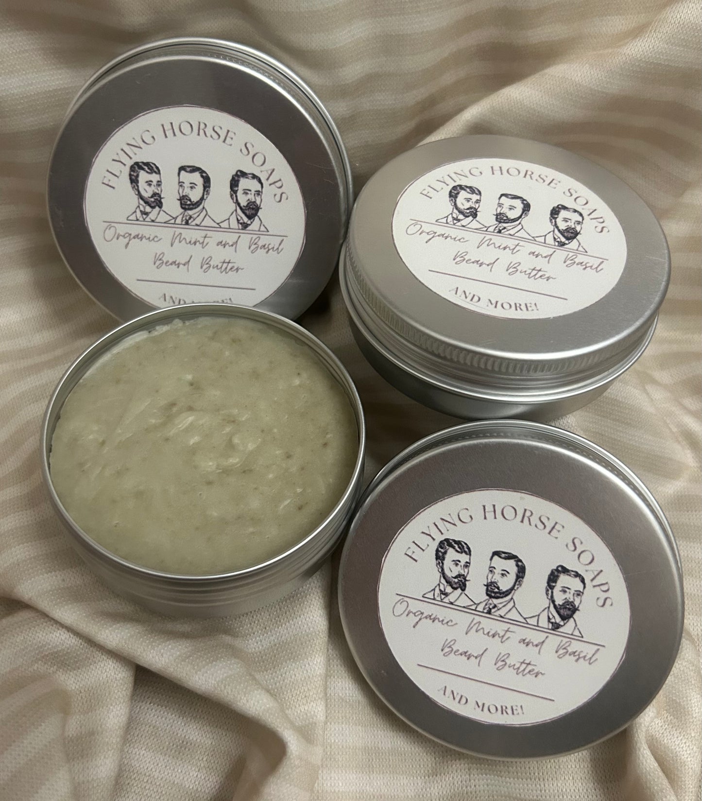 Organic Mint and Basil Beard Butter