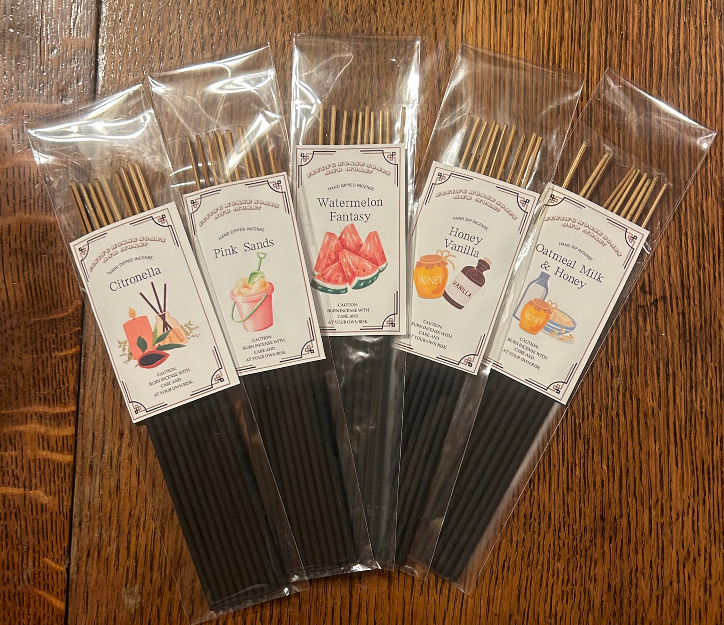 Hand-Dipped Incense ￼