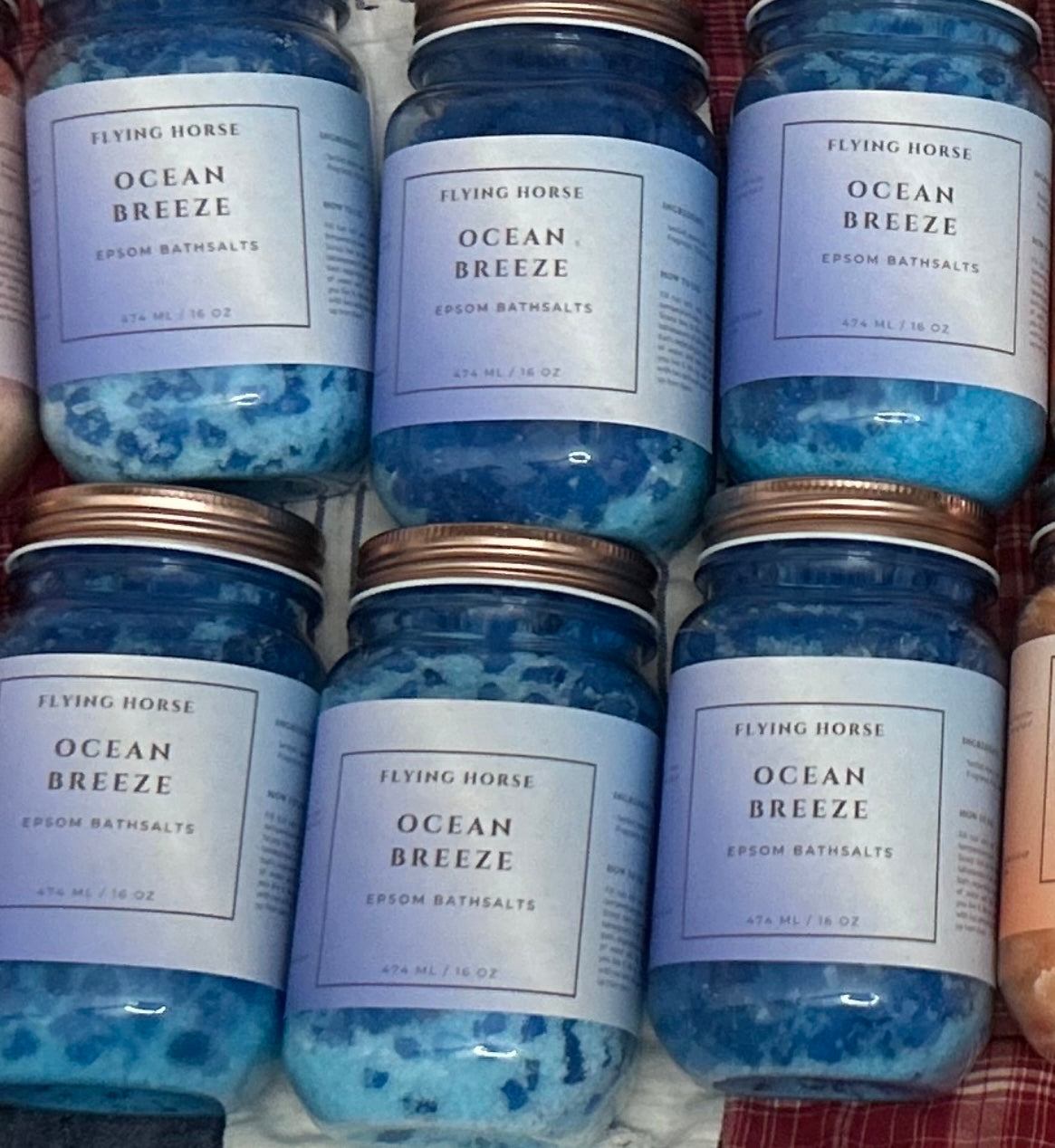 Ocean Breeze Epsom Bath Salts 16 oz