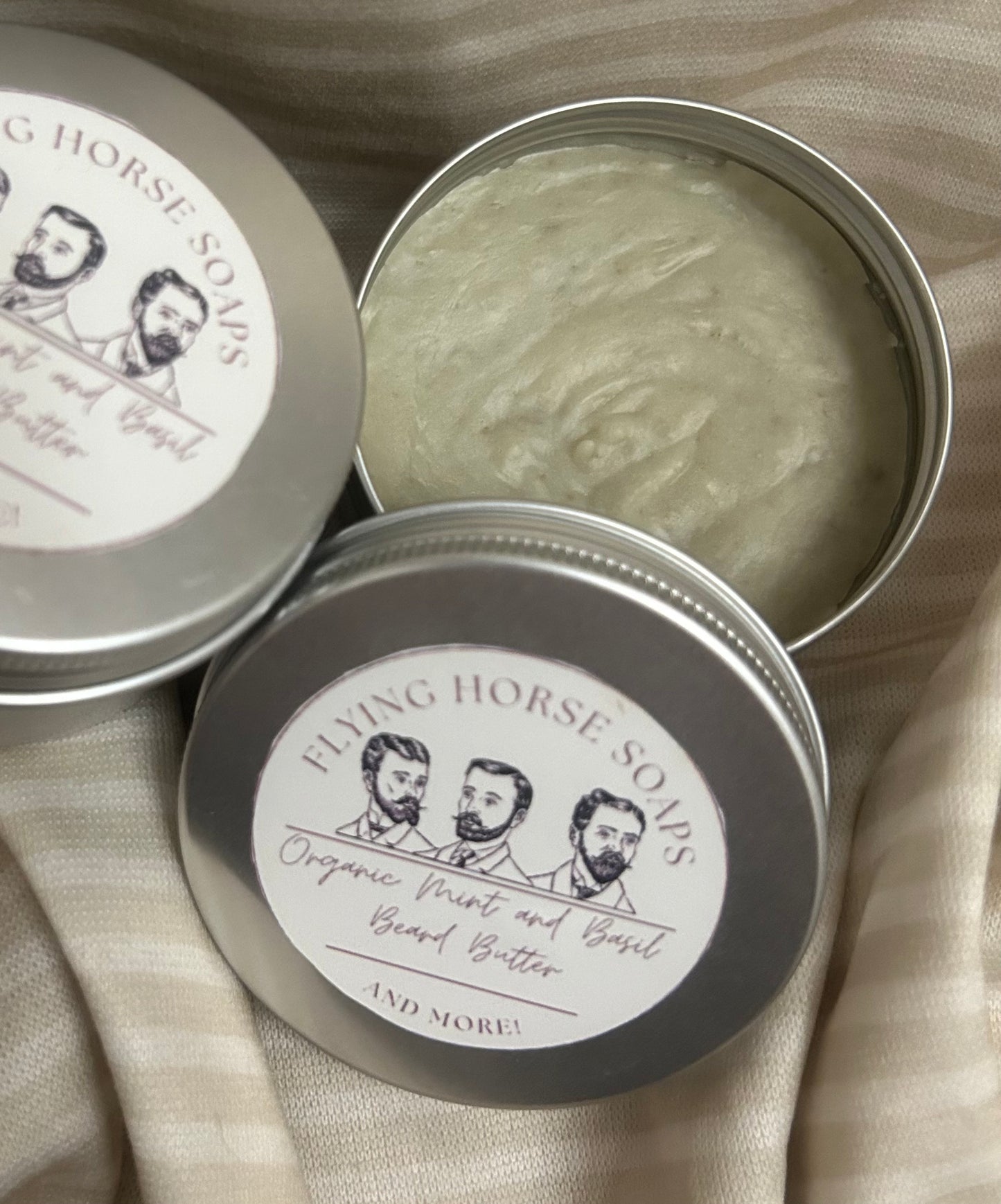 Organic Mint and Basil Beard Butter