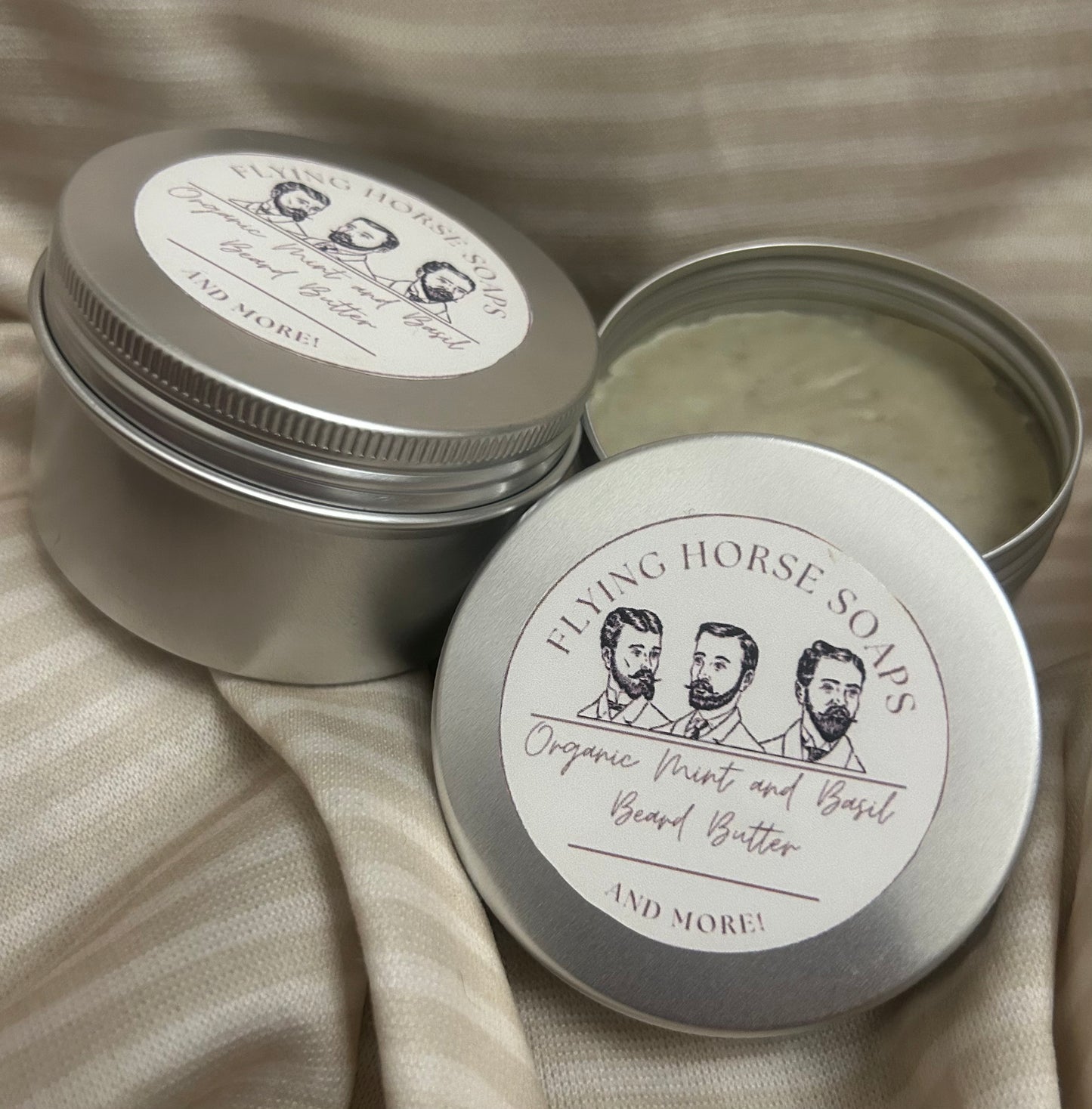 Organic Mint and Basil Beard Butter