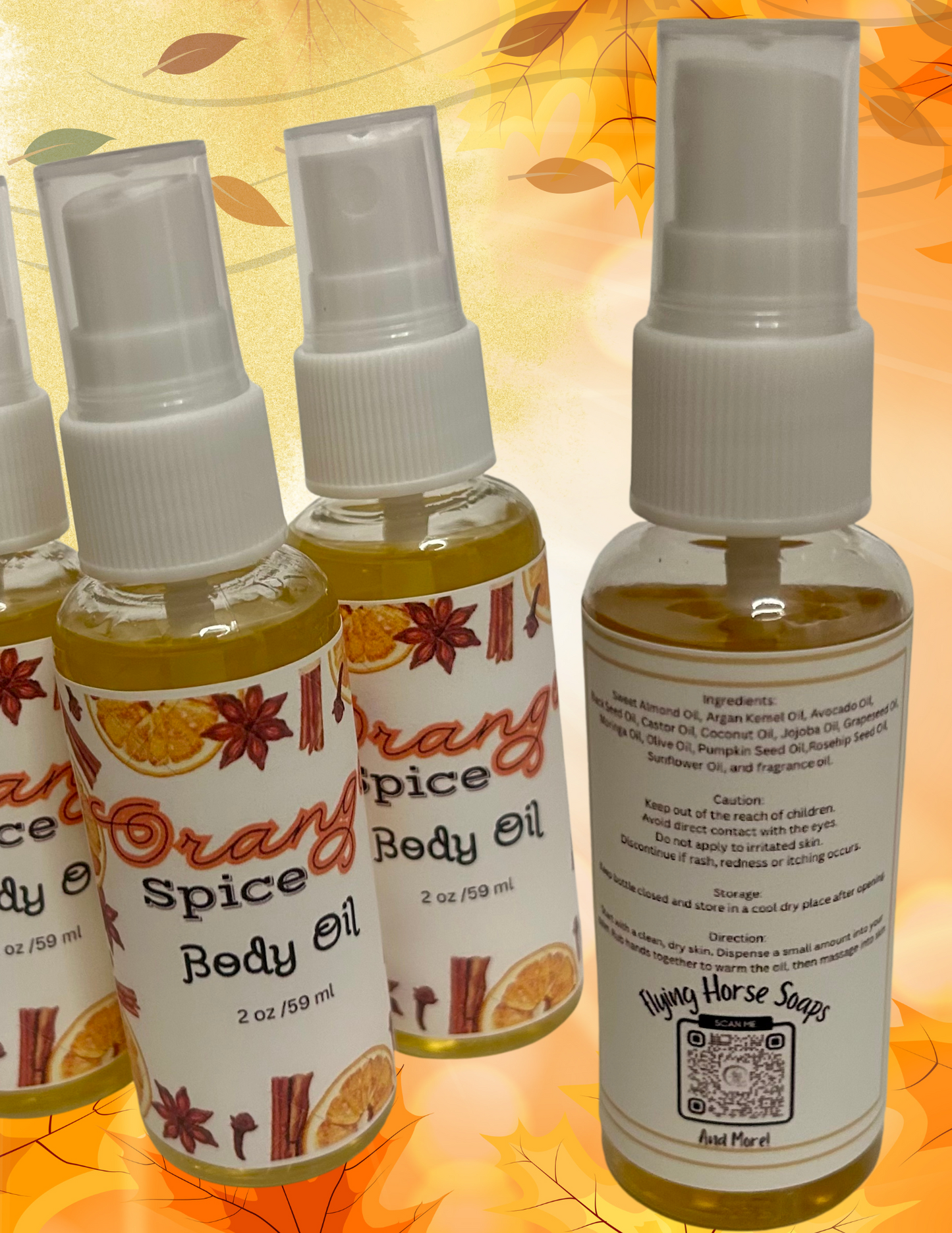 Fall - Scent Body Oils 2oz