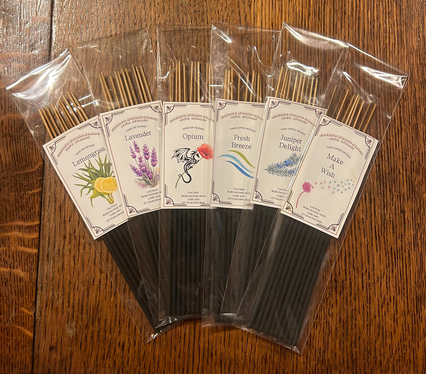 Hand-Dipped Incense ￼