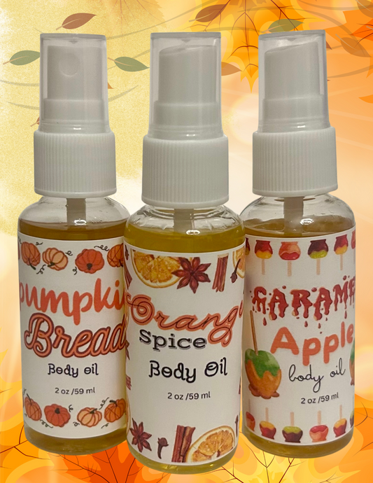 Fall - Scent Body Oils 2oz