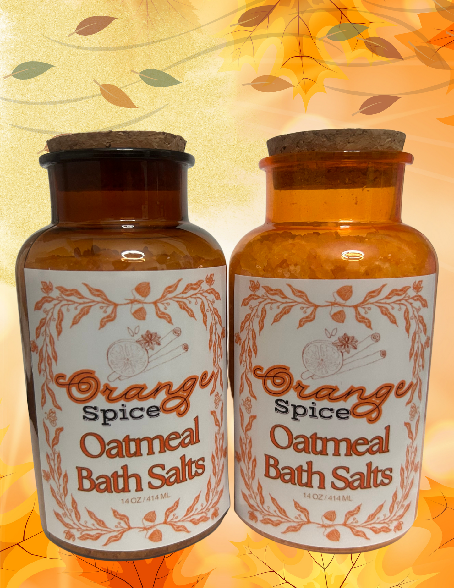 Fall - Scent Oatmeal Bath Salts 14oz