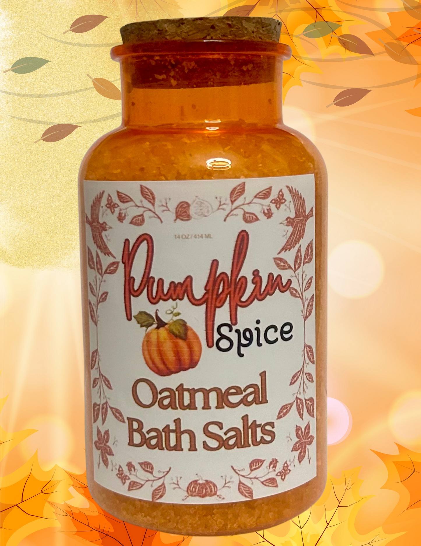 Fall - Scent Oatmeal Bath Salts 14oz